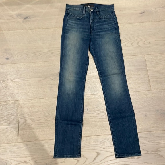 3X1 Higher Ground Jesse Straight High Rise Jeans in Lana - Picture 3 of 5